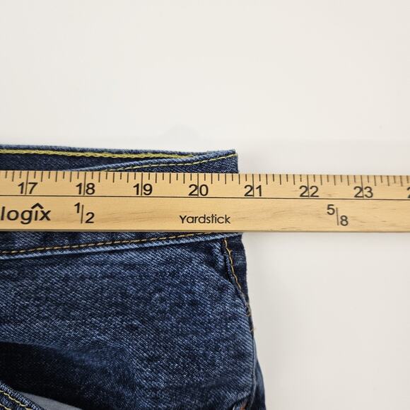 Levi's 569 Jeans Men's 40x29* Loose Straight Fit Dark Wash Denim Rigid Cotton - Picture 8 of 11